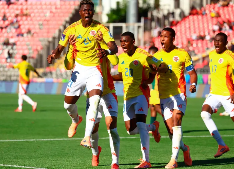 El futbolista Néiser Villarreal es el goleador de la Selección Colombia en el Mundial que se juega en territorio chileno. FOTO: AFP