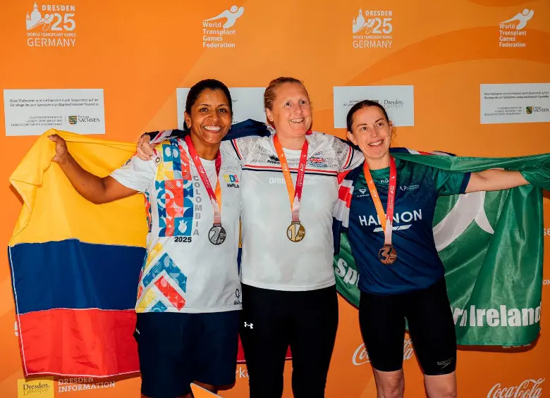 Sueño cumplido: Gracias a la solidaridad de los lectores, Ángela Rojas brilló en Alemania