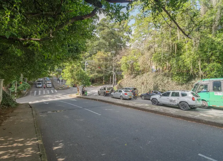 La intervención se realizará en la avenida 34, a la altura de la Loma de los González. FOTO: Cortesía Alcaldía de Medellín 
