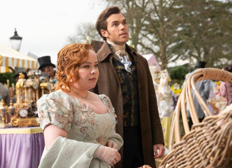 Penélope y Colin, el romance que todos estaban esperando. FOTO Cortesía Netflix. 