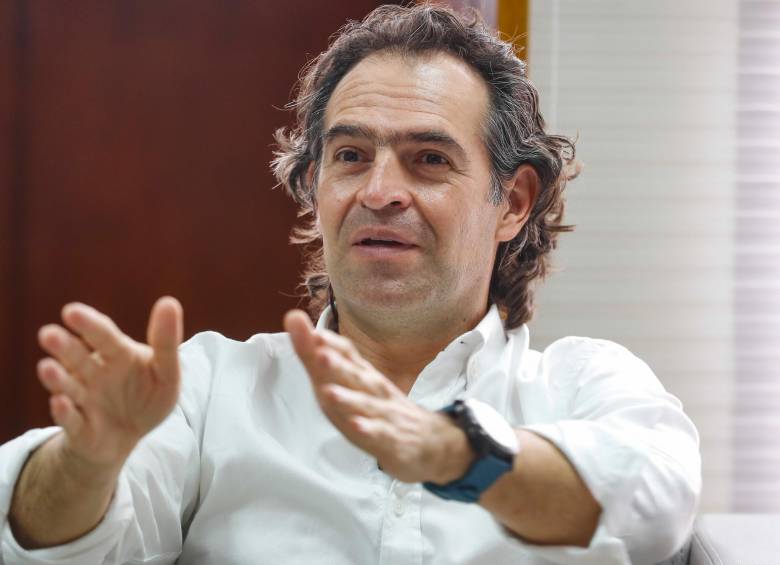 El candidato Federico Gutiérrez denunció amenazas en su contra. FOTO manuel saldarriaga