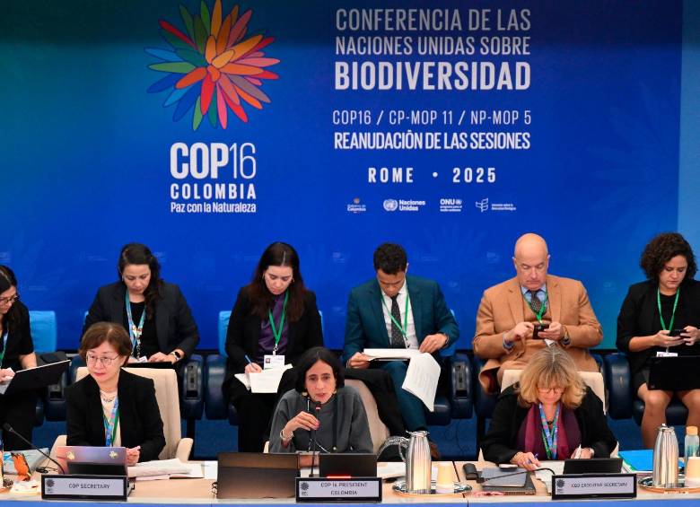 Delegados de más de 140 países participaron en la COP16 en Roma, donde se definieron acuerdos clave para el financiamiento y protección de la biodiversidad. FOTO AFP