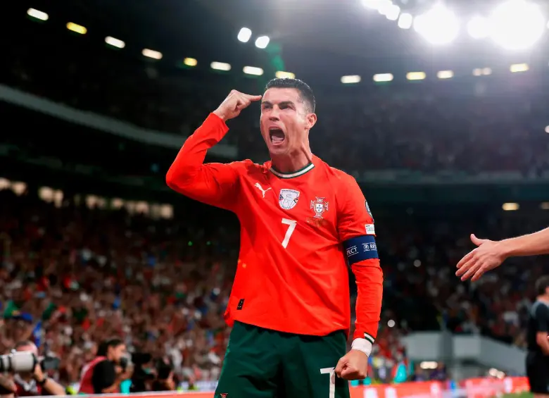 Cristiano Ronaldo es el máximo anotador en las eliminatorias UEFA con 41 goles. Foto: GETTY.