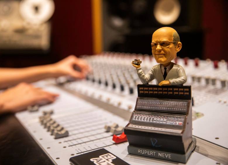 El estudio de Juan Diego Galvis