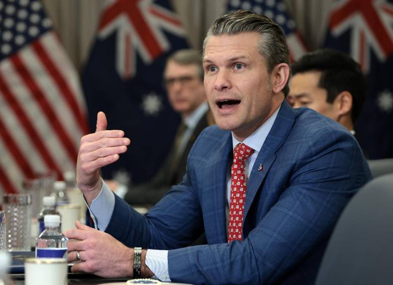 El secretario de Defensa de Estados Unidos, Pete Hegseth, cree que es poco “realista” una adhesión de Ucrania a la Alianza Atlántica. FOTO: GETTY