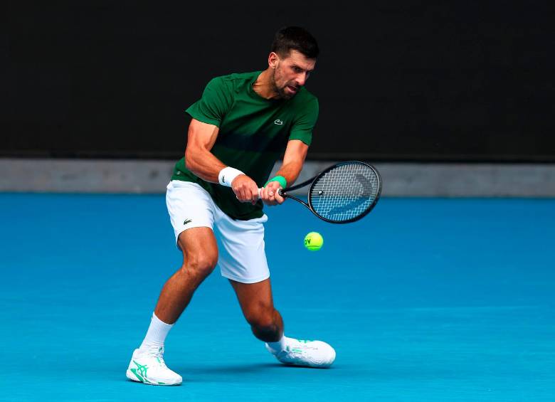 Novak Djokovic quiere alargar su historia en los Grand Slam. FOTO GETTY