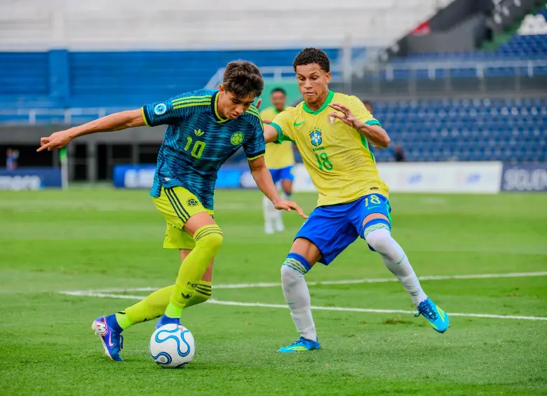 Samuel Martínez sobresalió en el Sudamericano por su manejo de balón y liderazgo. Dio 3 asistencias. FOTO: FCF
