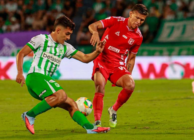 Atlético Nacional recibirá al América de Cali en el Atanasio por la primera fecha de los cuadrangulares semifinales. Foto: Manuel Saldarriaga