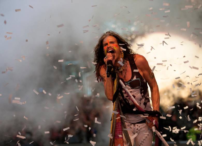 Imagen de Steven Tyler, legendario cantante de Aerosmith. FOTO Europa Press.