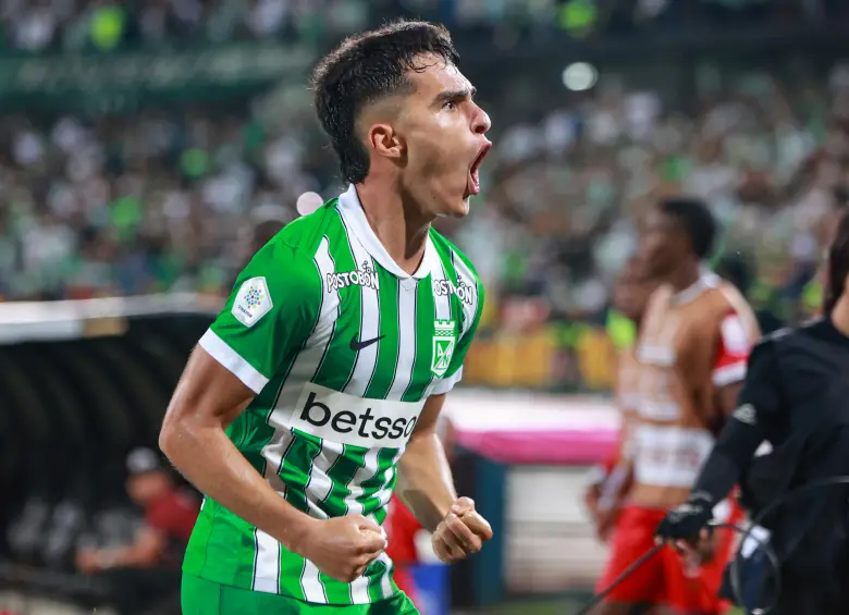 Juan Manuel Rengifo viene de ser la figura de Nacional en el triunfo ante Internacional de Bogotá, duelo en el que marcó gol. Foto: Manuel Saldarriaga Quintero.