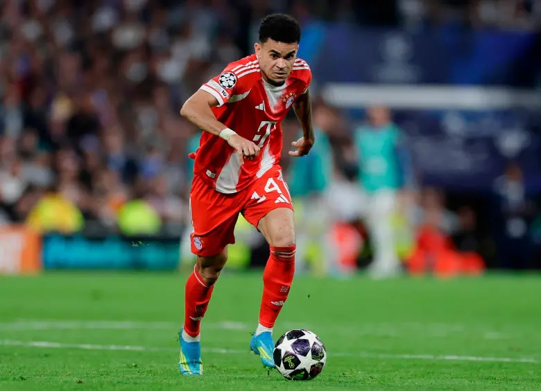 Luis Díaz tiene 43 aportaciones entre goles y asistencias esta temporada en Bayern Múnich. FOTO: GETTY