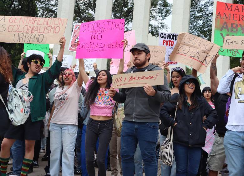 Las marchas en Ciudad de México denuncian los estragos de la gentrificación