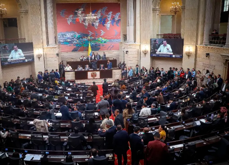 Las comisiones Tercera y Cuarta de Cámara y Senado discutieron hoy el Presupuesto General de la Nación 2027. FOTO tomada de X