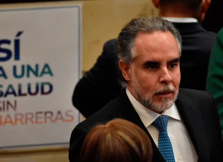 Armando Benedetti, ministro del Interior, será uno de los funcionarios encargados de conseguir los votos a favor del Gobierno. FOTO COLPRENSA
