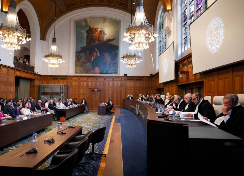 La Corte Internacional de Justicia de La Haya le dio razón a Colombia en la disputa contra Nicaragua por la supuesta plataforma continental extendida. FOTO: Tomada de www.icj-cij.org/multimedia/202934
