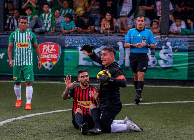 Partido final de la edición anterior de Paz en las Canchas. Foto: Juan Antonio Sánchez. 