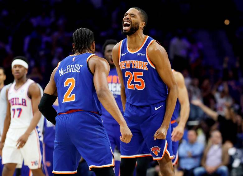 Los New York Knicks quieren volver a levantar un trofeo Larry O’Brien después de 53 años de sequía. FOTO: GETTY