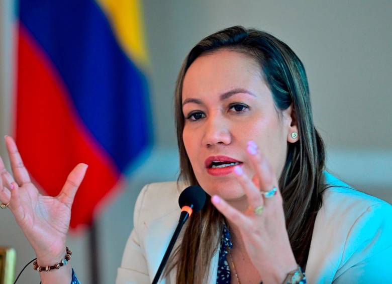 La ministra de Salud, Carolina Corcho, aseguró que si el proyecto de reforma a la salud tiene modificaciones en su “esencia”, este sería retirado. FOTO: Cortesía Presidencia