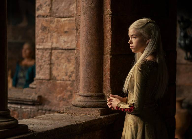 Rhaenyra Targaryen será interpretada hasta el capitulo 5 por Milly Alcock. Los últimos cinco episodios tendrán a una Rhaenyra más adulta. FOTO Cortesía HBO Max