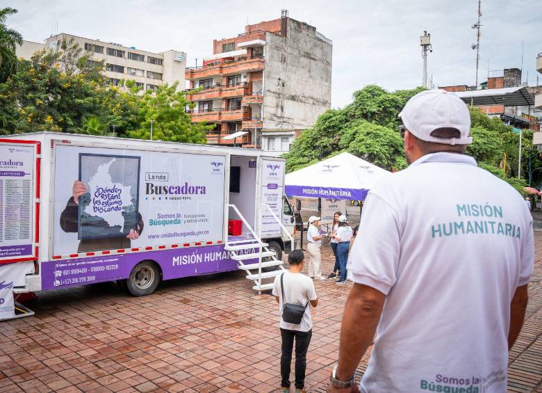 En total, en el noroccidente del país, la Ruta Buscadora recorrerá 58 municipios en Antioquia, Chocó y Caldas, llegando principalmente a las zonas rurales: 44 corregimientos y veredas. Foto: Cortesía