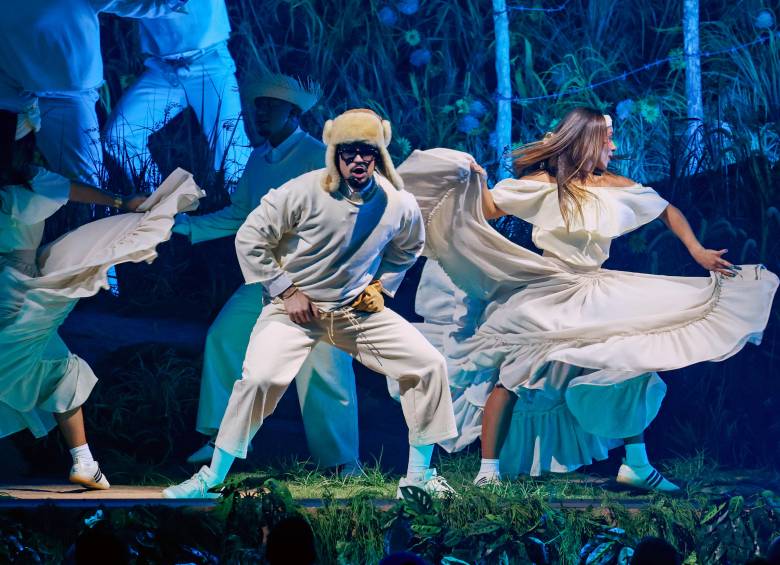 Bad Bunny se presentará en Medellín los días 23, 24 y 25 de enero de 2026. Foto Getty.
