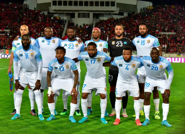 República Democrática del Congo se clasificó a se segundo Mundial tras eliminar en el repechaje a Jamaica. FOTO: GETTY