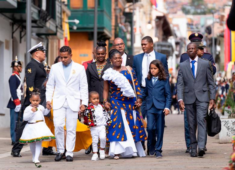 Esta es la familia vicepresidencial que acompañará a Francia Márquez. FOTO Cortesía