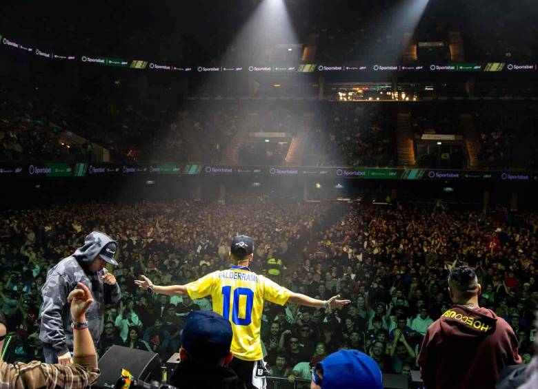 Liga Bazooka, el certamen internacional realizado en argentina, que llenó el Movistar Arena de Buenos Aires. Foto: Cortesía Liga Bazooka