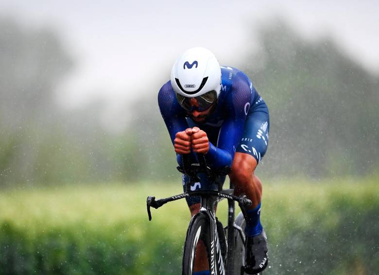 Fernando Gaviria compite en Emiratos Árabes Unidos después de participar y ganar 1 etapa en el Tour Colombia. FOTO Getty