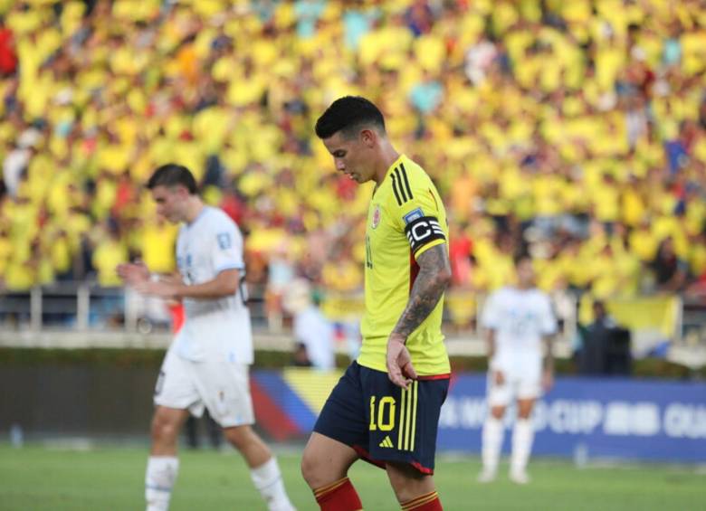 El último encuentro de la Selección Colombia jugado en Barranquilla a las 3:30 terminó 2-2 ante Uruguay. Foto: Colprensa