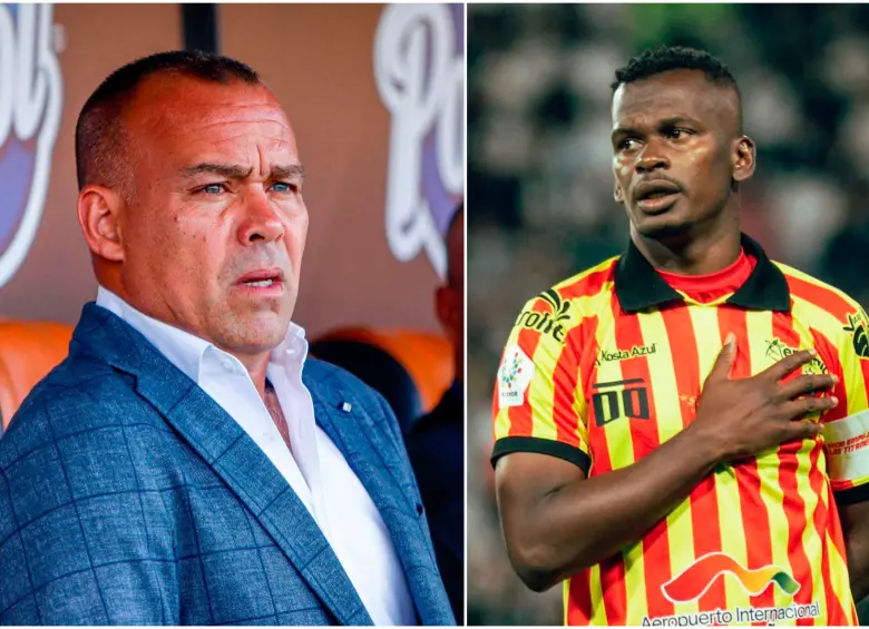 El entrenador Rafael Dudamel y el futbolista Carlos Darwin Quintero. Ambos renunciaron al Deportivo Pereira en medio de la crisis por falta de pagos. FOTOS: Colprensa y tomada de Instagram @corpereira