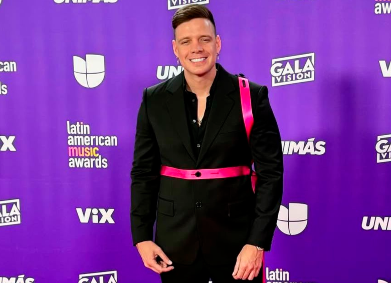 Marko en el opening de Latin American Music Awards. FOTO: Tomada de redes sociales