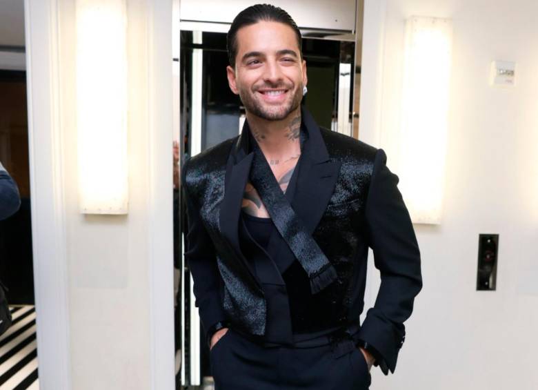 Maluma llegó a la Met Gala vestido por su compatriota Haider Ackermann. FOTO Getty