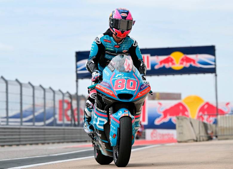 David Alonso, futurp integrante de MotoGp, es quinto en el Mundial de Moto2. FOTO: GETTY