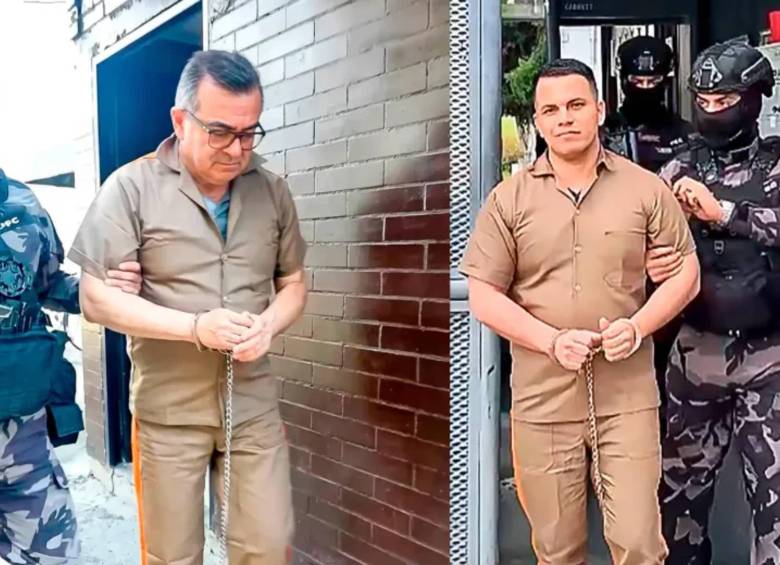 Olmedo López y Sneyder Pinilla, exdirectivos de la UNGRD. Foto: captura de video