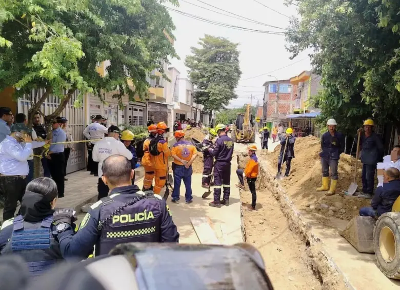 Alguna de las emergencias ocurridas en la ciudad de Huila. FOTO: Defensa Civil Colombiana - Seccional Huila