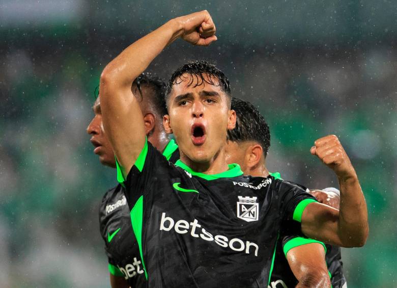 Juan Manuel Rengifo debutó en Atlético Nacional el 27 de agosto de 2025. FOTO: Camilo Suárez