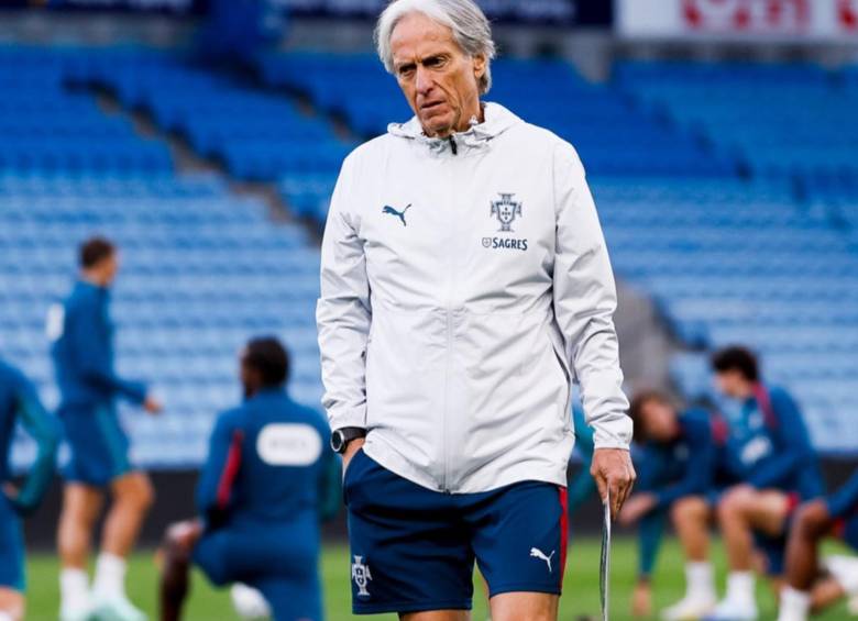 Jorge Jesus, entrenador de Portugal. FOTO: Tomada de redes sociales @jorgejesus