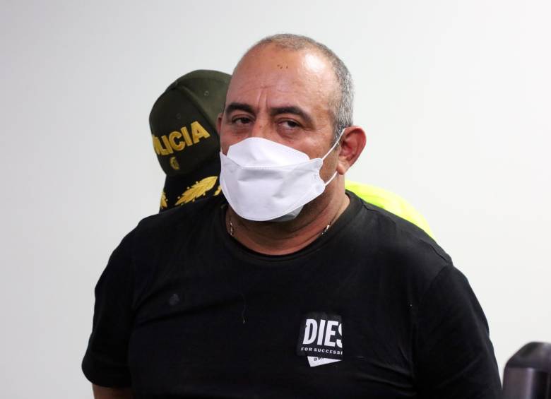 El exjefe del Clan del Golfo, Dairo Antonio Úsuga, alias Otoniel, fue capturado por las autoridades el pasado 25 de octubre. FOTO Cortesía