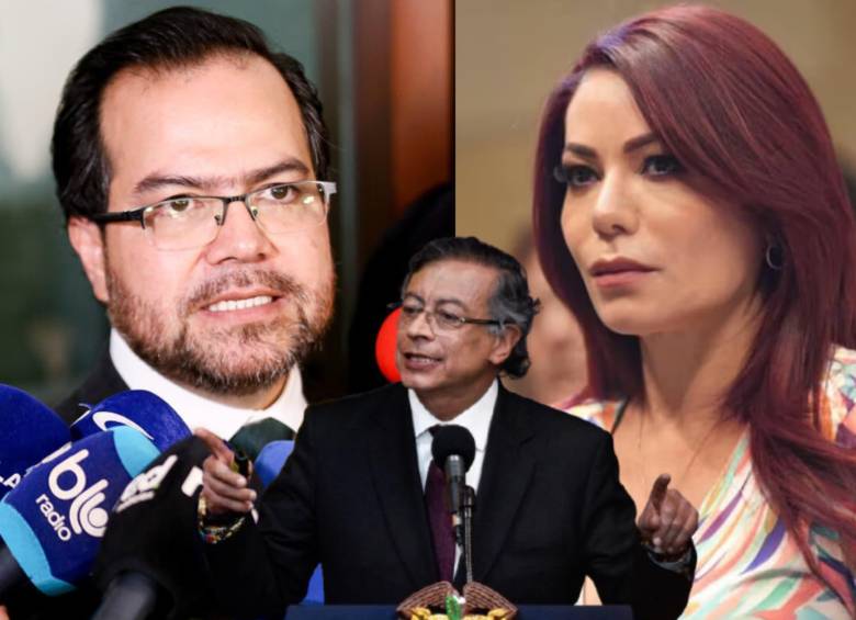 Abogado Alejandro Carranza, defensor del presidente Gustavo Petro y la representantes Gloria Arizabaleta. Foto: Colprensa y redes sociales