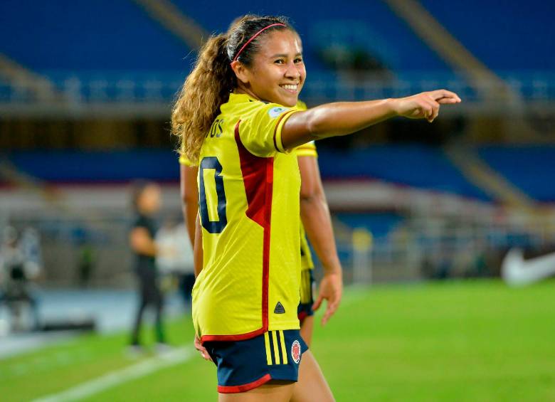 Leicy Santos es una de las jugadoras de más experiencia en la Selección Colombia de mayores. FOTO GETTY 