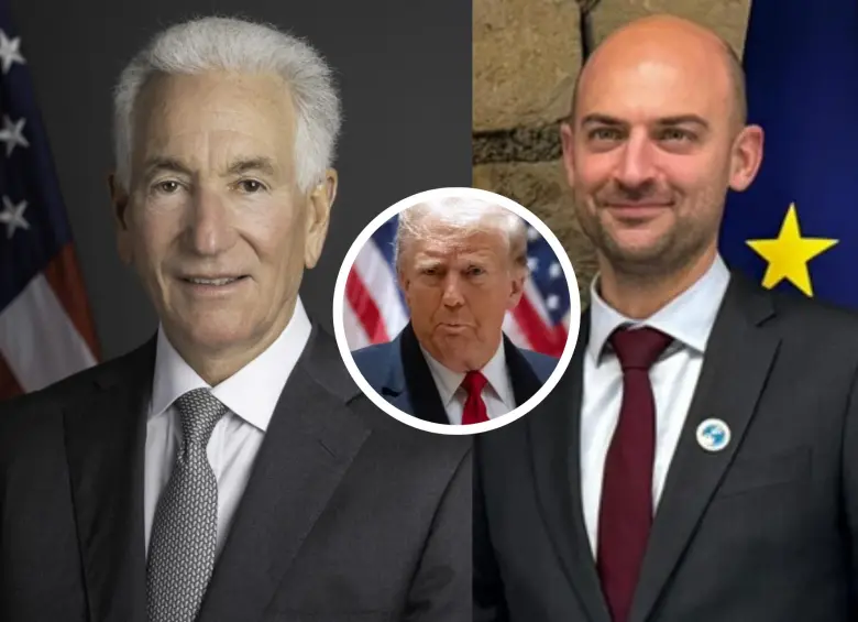 El embajador Charles Kushner tuvo un choque con el jefe de las relaciones exteriores francesas, Jean-Noël Barrot, por interferir en asuntos internos. Foto: Departamento de Estado/Getty/Cancillería.