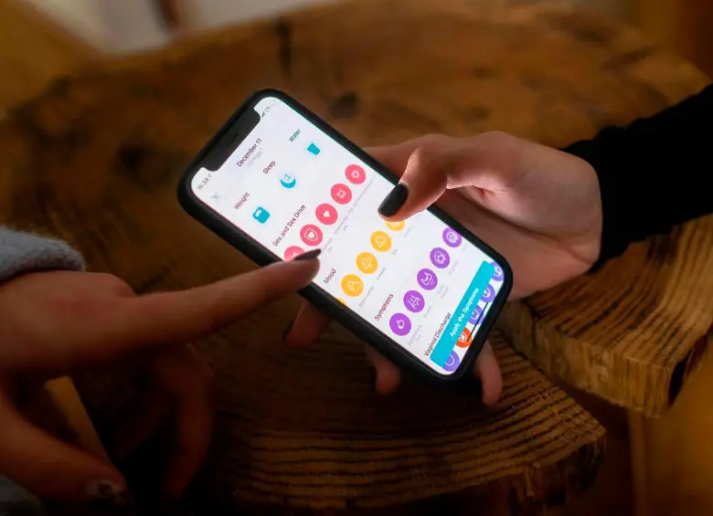 Las apps para seguir el ciclo menstrual son una herramienta muy usada por mujeres a lo largo del mundo. Foto: Agencia Sinc.