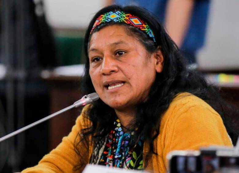 Quilcué relató que fue interceptada por hombres armados que se identificaron como disidencias y la llevaron a un páramo en el Cauca, donde permaneció retenida junto a su esquema de seguridad. FOTO: COLPRENSA