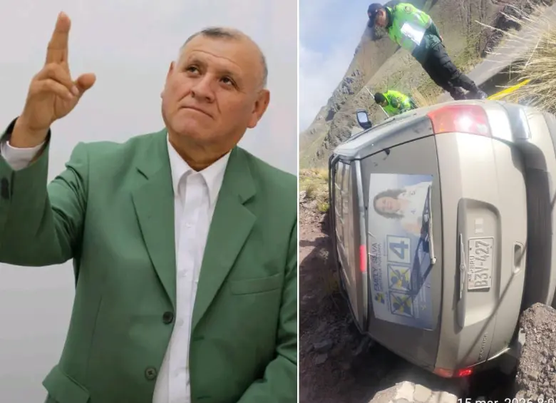 Murió en accidente de tránsito el candidato presidencial peruano Napoleón Becerra García. FOTOS: Tomada de Tiktok @napoleon.becerra - tomada de X 
