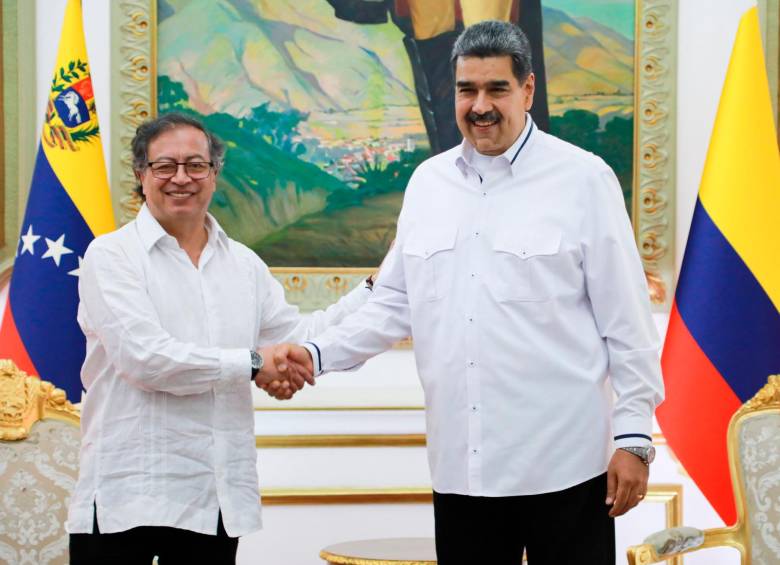Gustavo Petro y Nicolás Maduro volvieron a reunirse este fin de semana. FOTO PRESIDENCIA