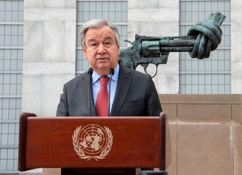 Antonio Guterres se reunirá con Putin en Moscú para buscar una salida diplomática al conflicto. FOTO Twitter @antonioguterres