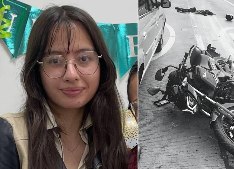 Así fue como ocurrió el accidente de tránsito en el que murió Sonia Alejandra Izquierdo, en Bogotá. FOTOS: Tomadas de las redes sociales 