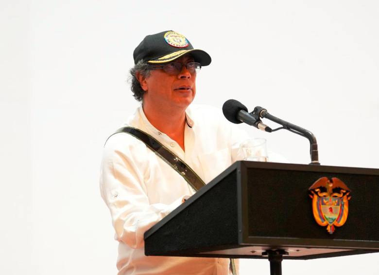 El presidente Gustavo Petro considera que la paz de Colombia depende de que Estados Unidos deje de combatir las drogas como una “guerra”. FOTO: Cortesía Presidencia