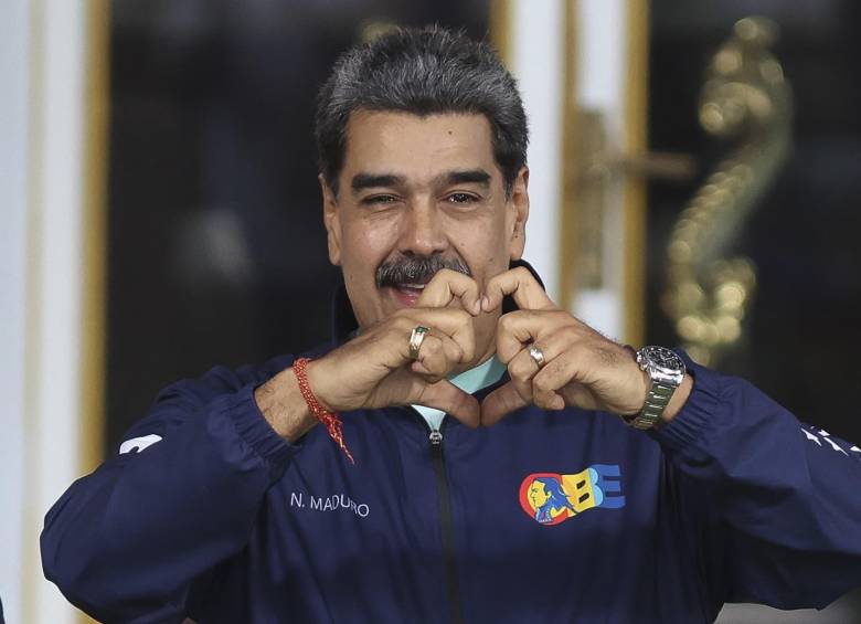 Nicolás Maduro, presidente de Venezuela. FOTO: AFP.